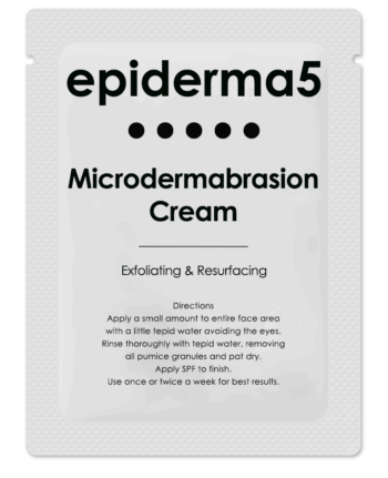 epiderma5 Microdermabrasion Cream Sample 2g